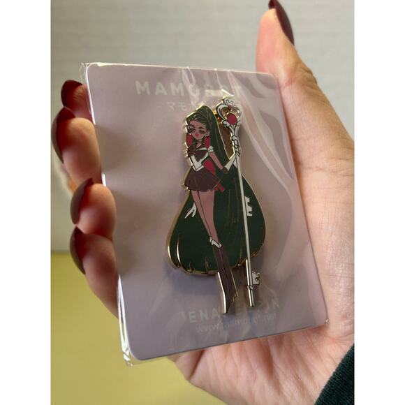 Mamobot Sailor Moon Anime Pin Sailor PlutoTop Model Senshi - Picture 9 of 11